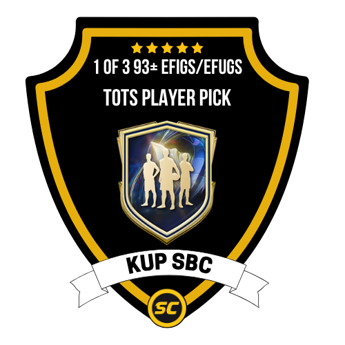 EA FC 26 SBC 1 of 3 93+ EFIGS/EFUGS TOTS Player Pick - PS4, PS5, Xbox One, Xbox Series X, Xbox Series S
